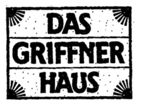 DAS GRIFFNER HAUS Logo (EUIPO, 25.09.1996)