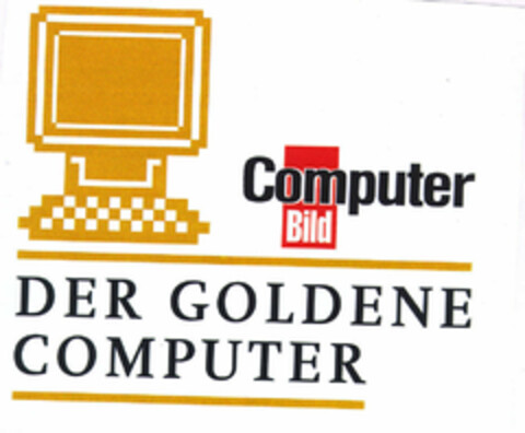 Computer Bild DER GOLDENE COMPUTER Logo (EUIPO, 22.07.1997)