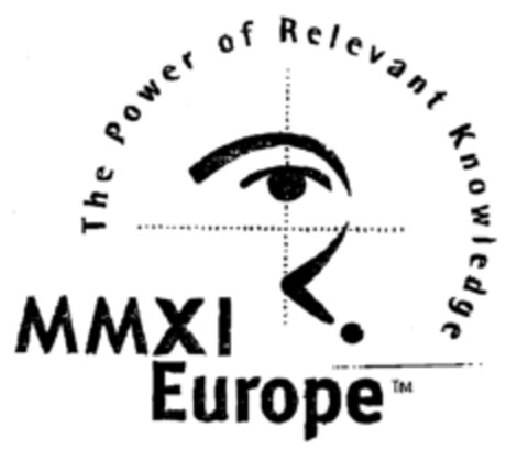 MMXI Europe The Power of Revelant Knowledges Logo (EUIPO, 10/14/1999)