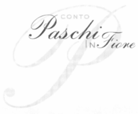 CONTO Paschi IN Fiore Logo (EUIPO, 08/18/2000)
