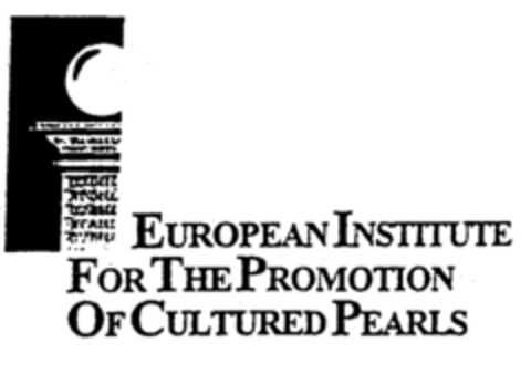 EUROPEAN INSTITUTE FOR THE PROMOTION OF CULTURED PEARLS Logo (EUIPO, 01/23/2001)