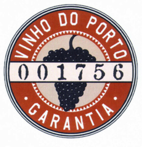 VINHO DO PORTO GARANTIA 001756 Logo (EUIPO, 09.04.2001)