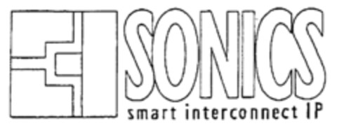 SONICS smart interconnect IP Logo (EUIPO, 22.07.2002)
