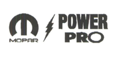 MOPAR POWER PRO Logo (EUIPO, 23.12.2003)