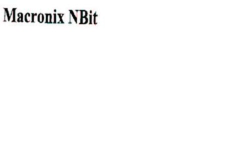 Macronix NBit Logo (EUIPO, 23.04.2004)