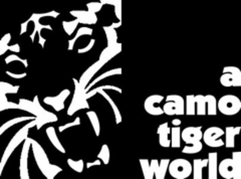 a camo tiger world Logo (EUIPO, 16.09.2005)
