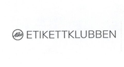 Alko ETIKETTKLUBBEN Logo (EUIPO, 21.05.2007)
