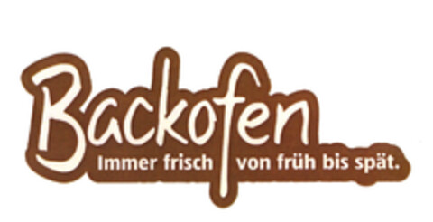 Backofen Immerfrisch von früh bis spät. Logo (EUIPO, 20.02.2009)