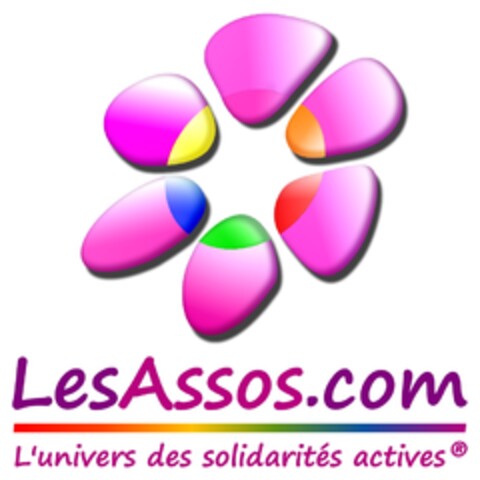 LesAssos.com L'univers des solidarités actives Logo (EUIPO, 01/15/2010)