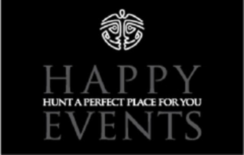 HAPPY EVENTS Hunt a perfect place for you Logo (EUIPO, 10/19/2010)