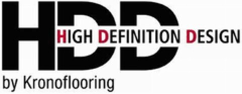 HDD High Definition Design by Kronoflooring Logo (EUIPO, 02.02.2011)
