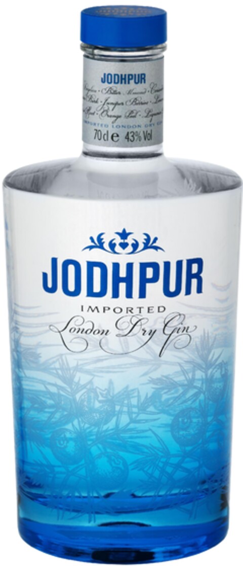 JODHPUR, IMPORTED LONDON DRY GIN Logo (EUIPO, 14.04.2011)