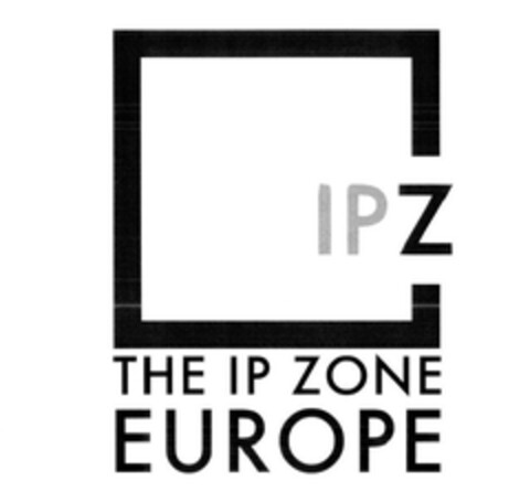 THE IP ZONE EUROPE IPZ Logo (EUIPO, 08/31/2011)