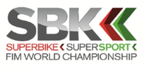 SBK SUPERBIKE SUPERSPORT FIM WORLD CHAMPIONSHIP Logo (EUIPO, 04.11.2011)