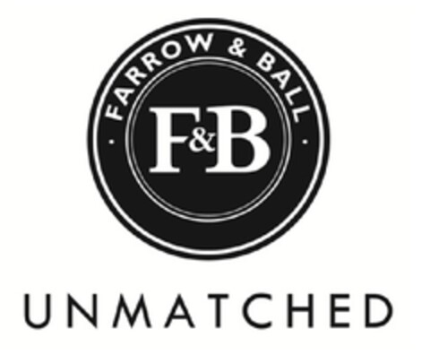 FARROW & BALL F & B UNMATCHED Logo (EUIPO, 06.02.2012)