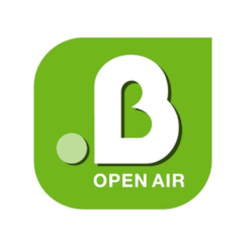 .B OPEN AIR Logo (EUIPO, 04/12/2012)