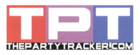 TPT THEPARTYTRACKER.COM Logo (EUIPO, 14.06.2013)
