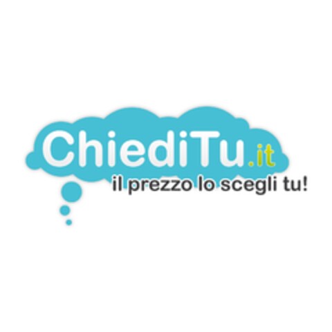 ChiediTu.it - il prezzo lo scegli tu! Logo (EUIPO, 10/07/2013)