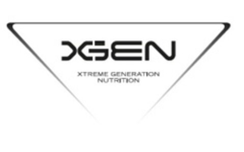 XGEN XTREME GENERATION NUTRITION Logo (EUIPO, 09.09.2014)