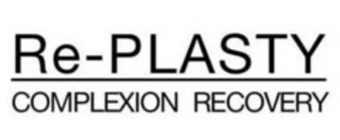 RE-PLASTY COMPLEXION RECOVERY Logo (EUIPO, 08.12.2014)