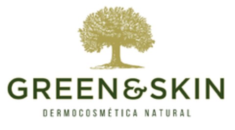 GREEN & SKIN DERMOCOSMETICA NATURAL Logo (EUIPO, 24.10.2016)