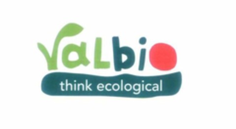 VALBIO THINK ECOLOGICAL Logo (EUIPO, 05.01.2018)