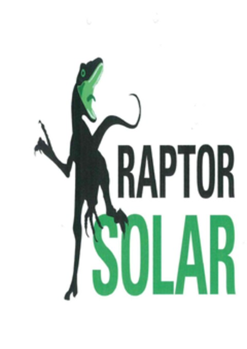 RAPTOR SOLAR Logo (EUIPO, 03.09.2018)