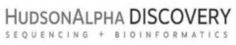 HUDSONALPHA DISCOVERY SEQUENCING + BIOINFORMATICS Logo (EUIPO, 25.02.2020)