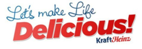 Let's make life Delicious! KraftHeinz Logo (EUIPO, 12.05.2020)