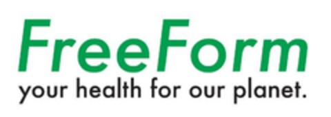 FreeForm your health for our planet. Logo (EUIPO, 14.03.2022)