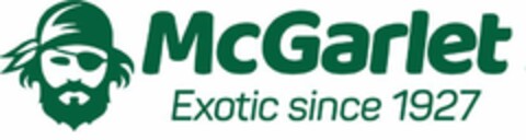 MCGARLET EXOTIC SINCE 1927 Logo (EUIPO, 30.06.2022)