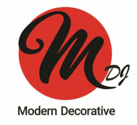 MDJ Modern Decorative Logo (EUIPO, 25.08.2022)