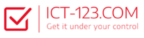 ICT-123.COM Get it under your control Logo (EUIPO, 01/12/2023)