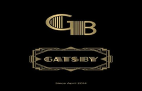 GB GATSBY Since April 2014 Logo (EUIPO, 02/21/2023)