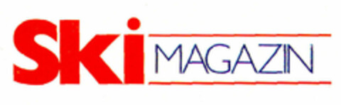 SKI MAGAZIN Logo (EUIPO, 01.04.1996)