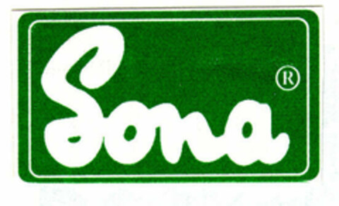 Sona Logo (EUIPO, 01.04.1996)