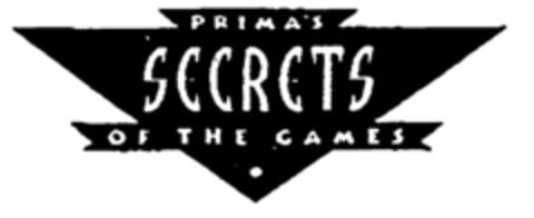 PRIMA'S SECRETS OF THE GAMES Logo (EUIPO, 10.04.1996)