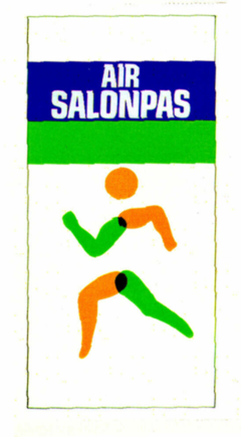 AIR SALONPAS Logo (EUIPO, 08.04.1997)