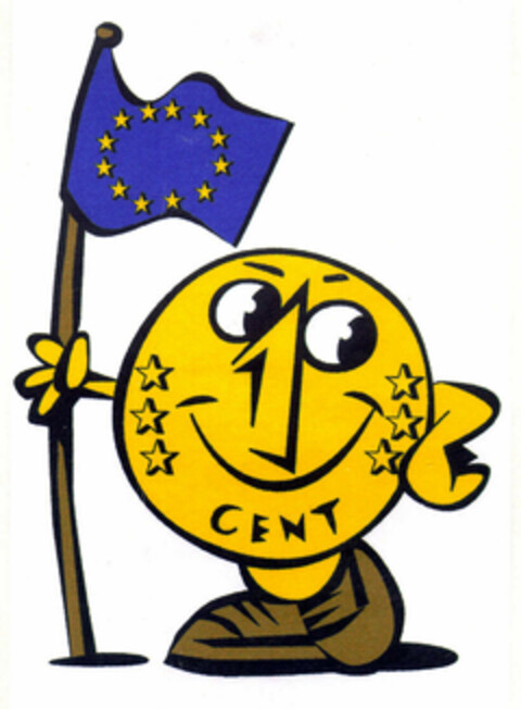 1 CENT Logo (EUIPO, 18.03.1998)