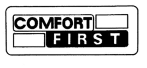 COMFORT FIRST Logo (EUIPO, 12.06.2000)