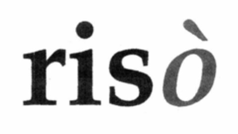 risò Logo (EUIPO, 30.05.2001)