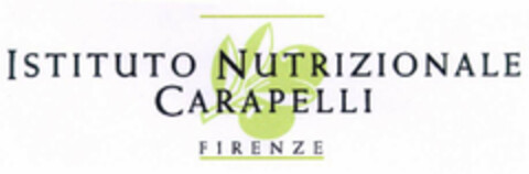 ISTITUTO NUTRIZIONALE CARAPELLI FIRENZE Logo (EUIPO, 22.06.2001)