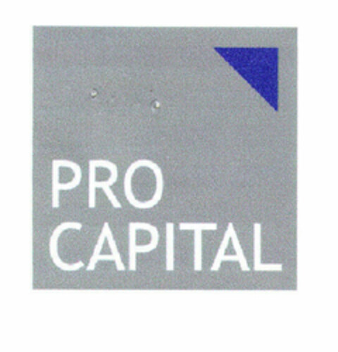 PRO CAPITAL Logo (EUIPO, 10.08.2001)