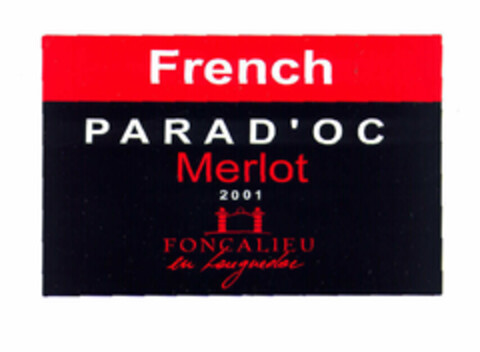 French PARAD'OC 2001 Logo (EUIPO, 10.04.2002)