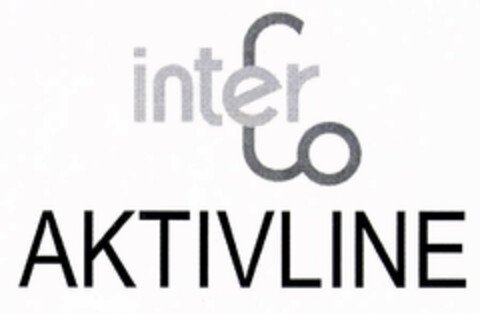 interCo AKTIVLINE Logo (EUIPO, 03.07.2002)