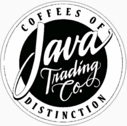 Java Trading Co. COFFEES OF DISTINCTION Logo (EUIPO, 17.01.2003)