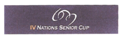 IV NATIONS SENIOR CUP Logo (EUIPO, 20.06.2003)