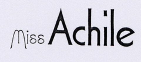 Miss Achile Logo (EUIPO, 26.01.2004)