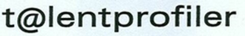 t@lentprofiler Logo (EUIPO, 20.08.2004)