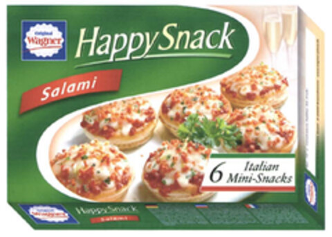 Original Wagner Happy Snack Logo (EUIPO, 04.10.2005)